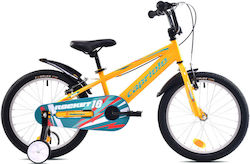 Capriolo Rocket 18" Kids' Bicycle BMX (2026) Yellow