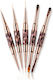 Double-ended Brush 5pcs Double-ended Nail Art Set Animal Print