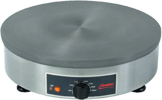 Grill Market Κρεπιέρα Επαγγελματική Ηλεκτρική 3kW με Εστία Ø40cm