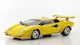 Kyosho Diecast Modell 1:18 Lamborghini Countach Lp5000 Quattrovalvole Gelb