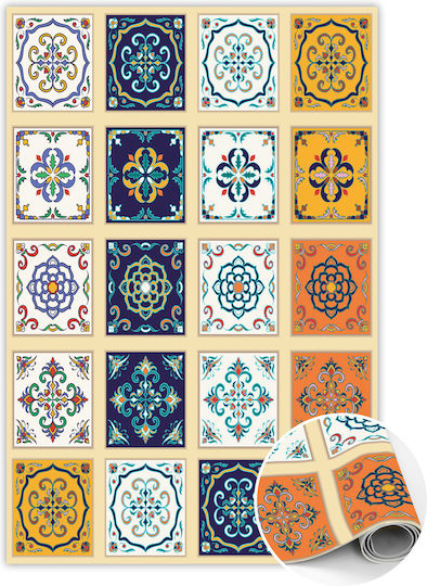 Tulup Rectangular Kitchen Mat Multicolour 120x180cm