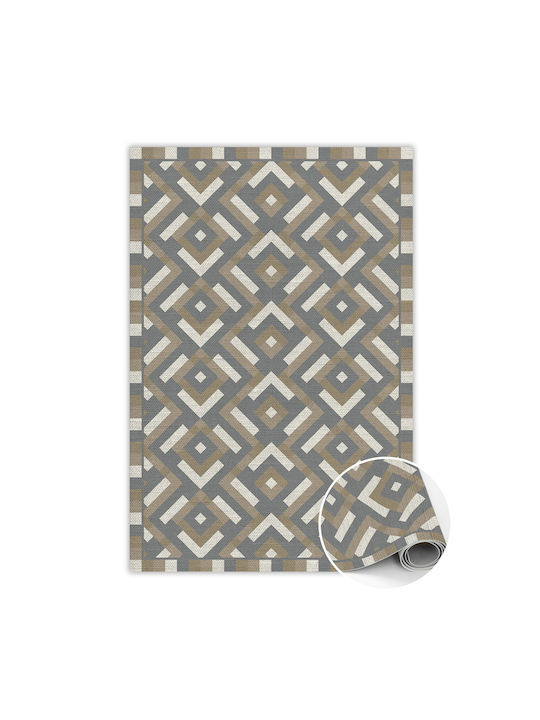Tulup Rectangular Kitchen Mat Yellow 100x150cm