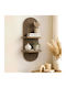 Ράφι Τοίχου Artwill Wenge 26x13x70εκ.