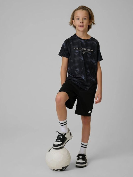 Kids Shorts Bermudas Fabric Black