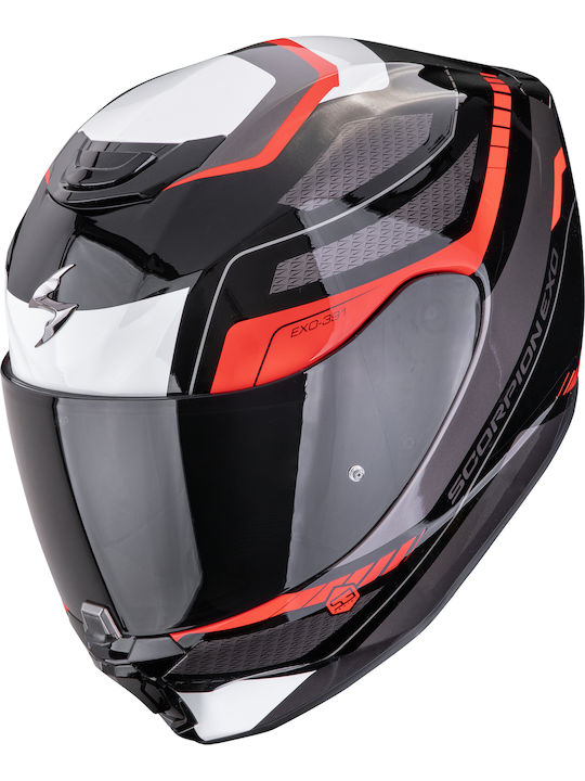 Scorpion EXO-391 Leo Black/Red Κράνος Μηχανής F...
