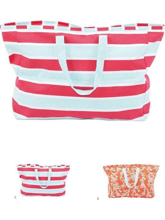 Siretessile Fabric Red Beach Bag