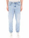 Herren Jeanshosen Loose Fit Blau