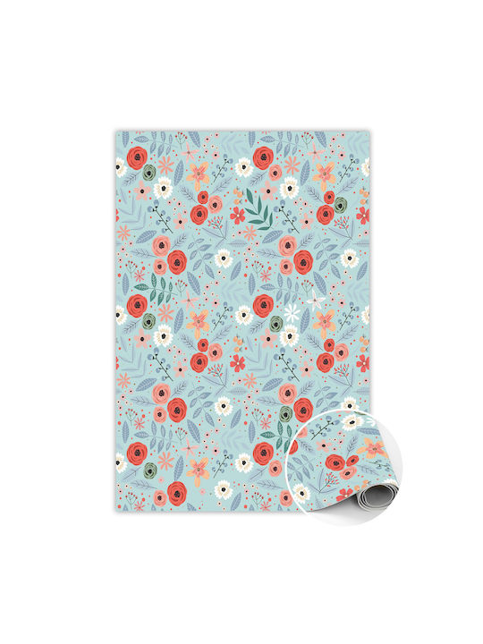 Tulup Badematte 010260360050000020509 Blumen Des Feldes 100x150cm
