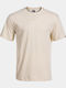 Athletic T-shirt Beige