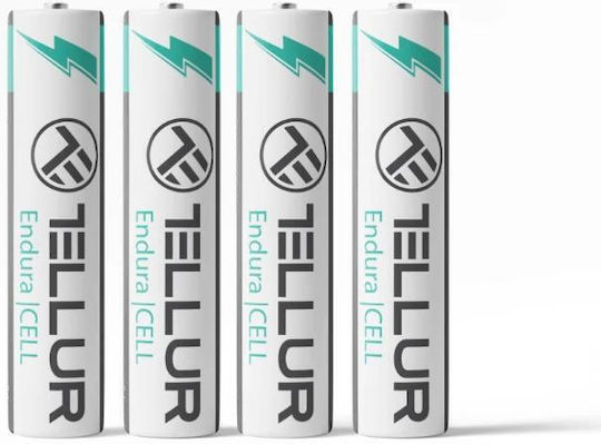 Tellur Endura Cell Battery Zinc-carbon Aaa R03 1.5v 4pcs/set