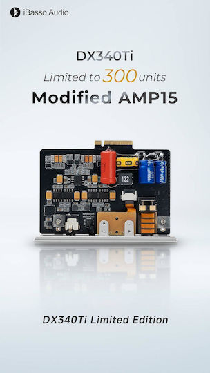 Ibasso Dx340 Модифициран Amp15 Титаниев Cnc Калъф Ограничени 300 Бройки Налични