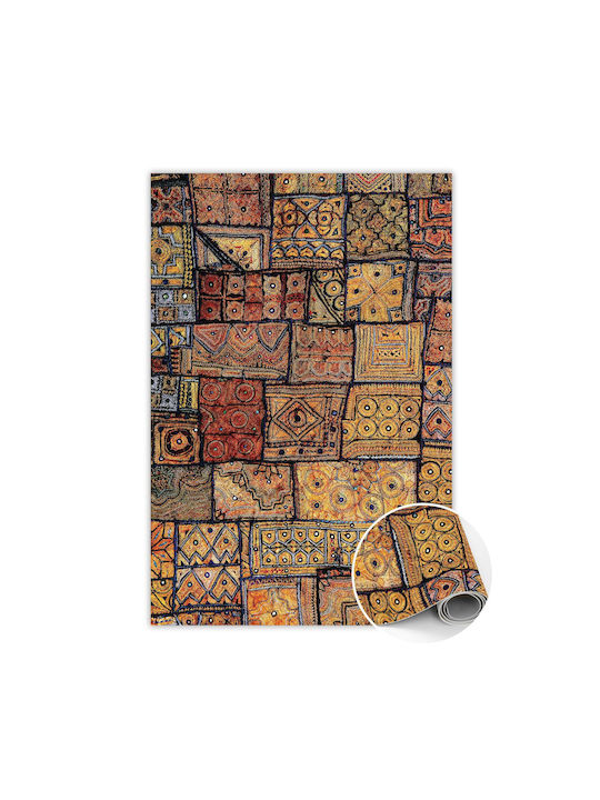 Tulup Χαλί Ορθογώνιο Κίτρινο 100x150cm