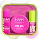 NYX Professional Makeup Fat Oil Lip & Body Туристически Комплект за Хидратация и Блясък Suga Baddie 4 бр