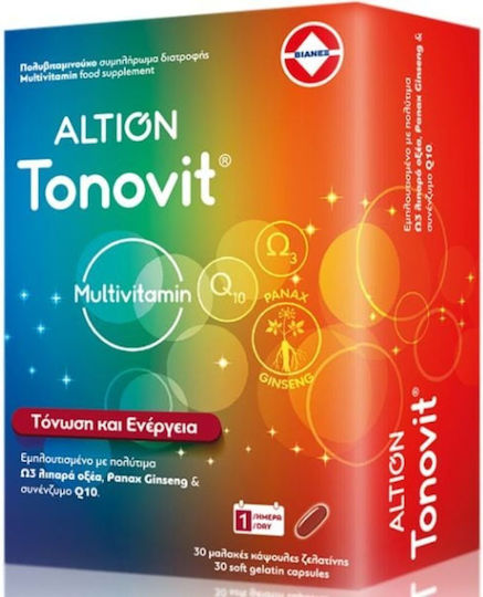Altion Tonovit Multivitamin for Energy & Immune Support 30 Capsules