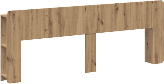 vidaXL Κεφαλάρι Κρεβατιού Ξύλινο Καφέ 193.5x80cm