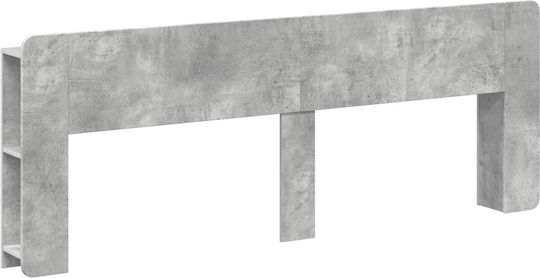 vidaXL Wooden Gray Bed Headboard 193.5x80cm