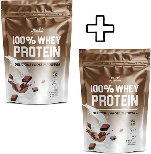 Elit Nutrition 100% Суроватъчен Протеин 900г Ванилия Круша & Elit Nutrition 100% Суроватъчен Протеин 900г Ванилия Круша Персонализиран Комплект