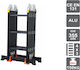 Multipurpose Aluminum Ladder 4x3