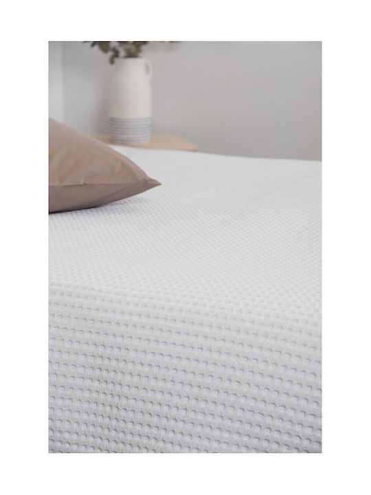 Biokarpet Decke Piqué Naf Naf Baumwolle Waffel ...