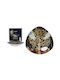 Carmani Serving Bowl Round Glass Gold