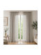 My Home Luxury Window Curtain with Pencil Pleat Greige 270x280cm