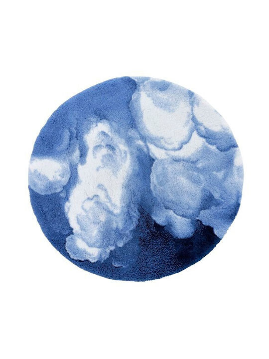 Abyss & Habidecor Runde Badematte 7411-364 Hellblau Breite 80cm