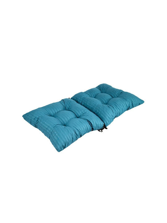 Sidirela Garden Chair Cushion with Bamboo Backr...