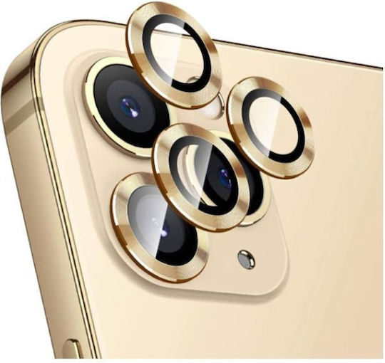 Wsfive Full Cover Full Glue Tempered Glass Camera Protector Apple I Phone 12 Pro Max Gold