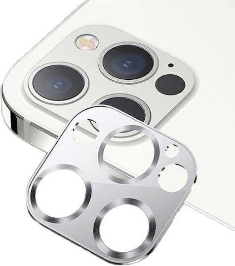 Wsfive Full Cover Full Glue Camera Protector Glass Back Vi704 Apple I Phone 12 Pro Silver