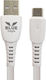Blue Eagle Be-dcac-12 Pvc Fast Charging Cable Usb-a - Type-c 1m White