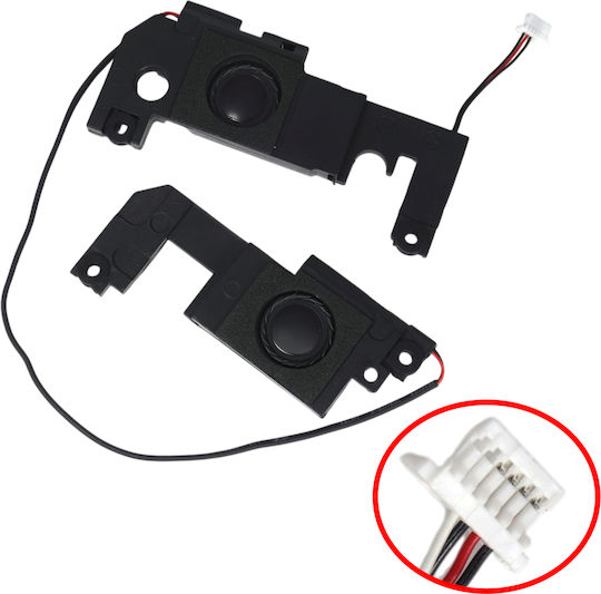 Speaker Set Pair Laptop Hp Envy 15-bp 15m-bp 15-bq 15m-bq 15t-bp 15z-bq Tpn-w127 924343-001 023.400b9.0011 023.400b9.0001 Speakers Left+Right Code 1-spkr367