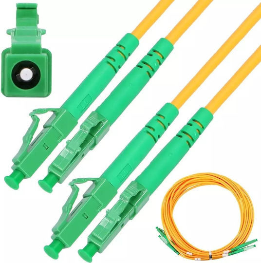 Extralink Optisches Faser Kabel LC/UPC-LC/UPC 3m