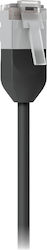 Ubiquiti F/UTP Cat.6a Καλώδιο Ethernet 1m Μαύρο