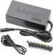 Mercaton Universal Laptop Charger 8 Connector Tips 12-24v 96w Black
