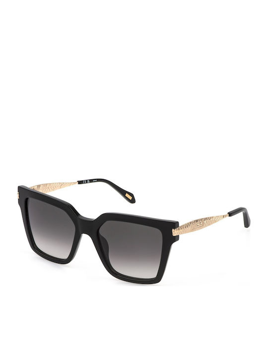 Just Cavalli Unisex Sunglasses With Black Horn-Rimmed Frame And Gray Lens JC201 0700