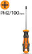 Schraubendreher Kreuzgröße PH2x100mm