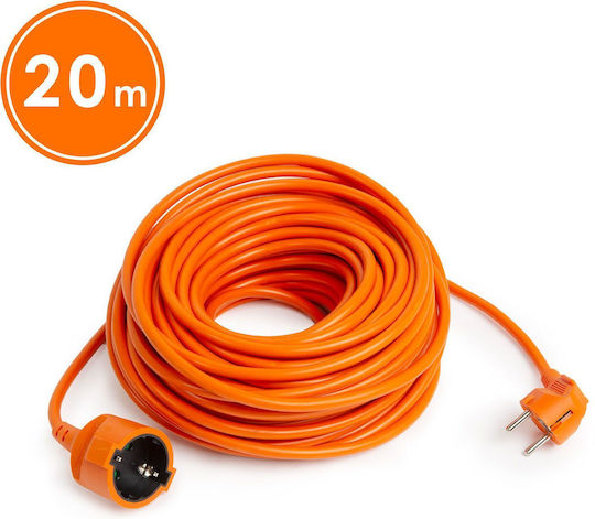 Cabluri de Prelungire Prelungitor Cablu cu Lungime 20m Diametru 3 x 1.5mm² și Împământare