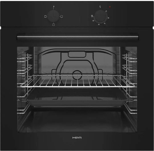 MPM Φούρνος άνω Πάγκου 86lt Π59.5εκ. Black