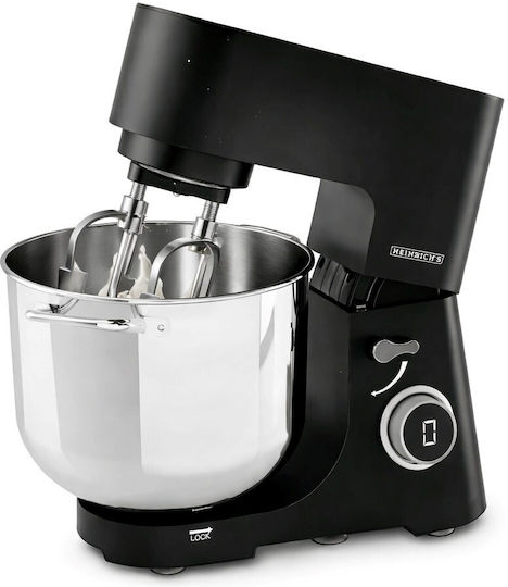 Heinrich's Hkm 8150 Mixer Planetar 2500W cu Bol Inox 15l