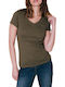 Women's T-shirt Olive Green
