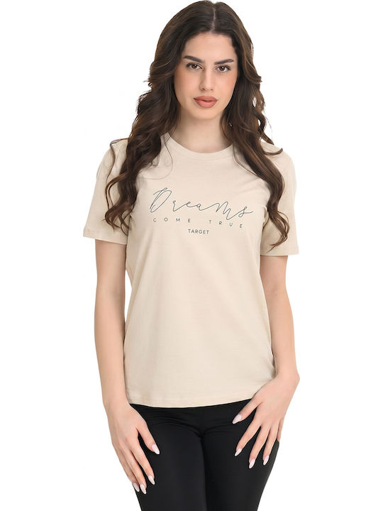Target Women's T-shirt Ecru