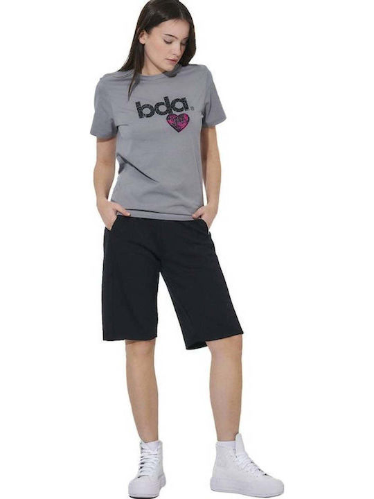 Body Action Γυναικείο T-shirt Ασημί
