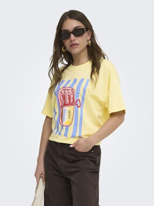 Only Women's Cotton Blouse Sunlight
