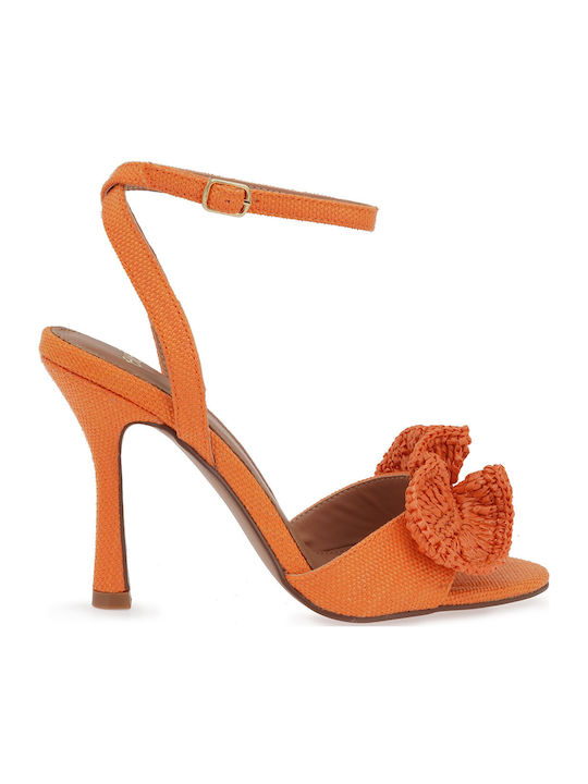 Exe Exe Damen Sandalen Orange