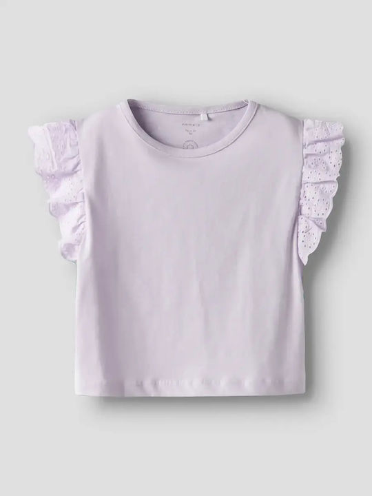 Name It Kinderoberteil Lila Name