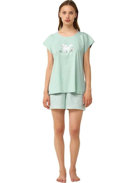 Vamp Summer Women's Pyjama Set Mint