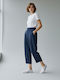 Women's Fabric Trousers Blue