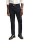 Men's Trousers Chinos Elastic Slim Fit Navy Blue