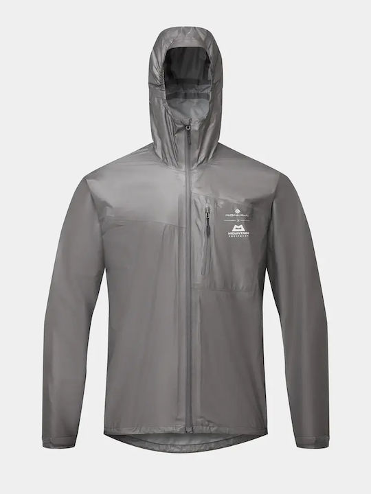 Winter Hardshell Waterproof and Windproof Gray Jacket