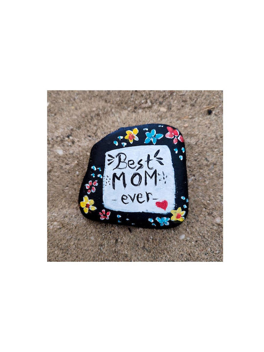 Πέτρα Ζωγραφισμένη Στο Χέρι Best Mom Ever
